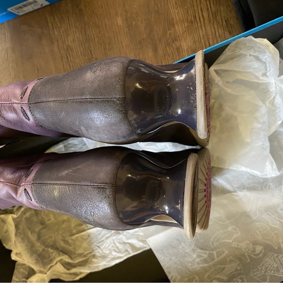 Retired Fluevog Optimist tall lace up boot w/ dust bag and box - Picture 7 of 14